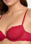 Бюстгальтер Yamamay Push-up bra, Ruby Plain/Dark Red - фото 3