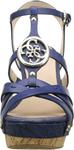 GUESS женские сандалии на платформе, Blue - фото 2