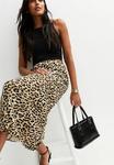 Юбка А-силуэта LEOPARD PRINT MIDI New Look, коричневый - фото 4