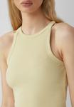 Топ TANK QS, светло-желтый - фото 3
