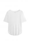 Футболка OYSHO SHORT SLEEVE MODAL BLEND, Stone - фото 6