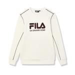 Свитшот мужской облачно-белый Cloud White FILA, белый - фото