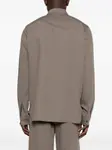 Рубашка с карманом Rick Owens, серый - фото 4