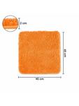 Коврик для ванной WohnDirect, оранжевый - фото 2