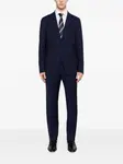 Однобортный костюм Tagliatore, синий - фото 2