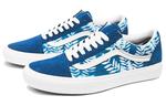 Кроссовки old skool 'solar floral true blue' Vans, синий - фото 3