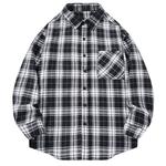 Рубашка унисекс Menblero, Синий (короткометражный) - фото 3