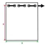 Штора DOVE с люверсами, 1 шт. Tom Tailor Home, розовый - фото 5