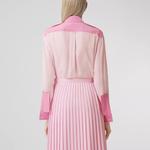 Рубашка женская Burberry, розовый / светло-розовый - фото 4