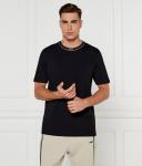 Футболка мужская Boss Green с логотипом на воротнике, черный - фото