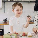 Пазл из деревянного печенья на подставке для торта Micki - фото 8