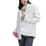 Женская пуховик helionic Adidas, белый - фото