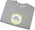 Свитшот Sober & Thriving Badge - фото 3
