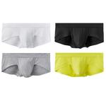 Комплект мужских трусов ZEROIN, 3 шт Желтый - фото