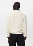 MANGO MAN Свитер 'Salas' в цвете Off White - фото 3
