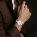 LONGINES Часы Men's Master Collection Watch, Silver Gray Watch Dial - фото 8