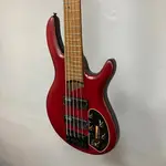 Бас-гитара Cort B5 Artisan Element Open Pore в цвете бордово-красный - фото 3