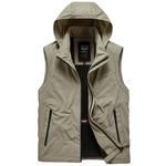 JEEP SPIRIT Жилет унисекс, Khaki (Thickened) - фото