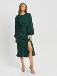 BWLDR Платье в темно-зеленом цвете - фото 5
