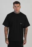Футболка SIKSILK OVERSIZE, Black - фото