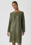 Платье Part Two VIBBEPW DR, Green Sequins/Green - фото