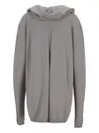 Худи с длинными рукавами Rick Owens, серый - фото 2