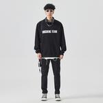 Свитшот Unisex HCHUICHENG, темно-синий (с флисовой подкладкой) - фото 9