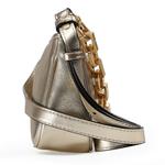 Сумочка PINKO Half Moon, Gold - фото 4