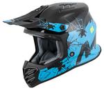 Детский шлем X7BS трещина MTR, синий - фото 6