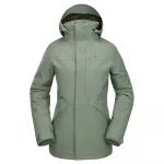 Куртка Volcom Shelter 3D Stretch, зеленый - фото 3