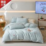 LUOLAI HOME Комплект постельного белья, 180 см, 4 предмета - фото