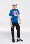Футболка Logoshirt Kinder Organic Marvel Comics, синий - фото 4