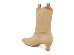 Ботинки Dolce Vita Tavla Cowboy Boot, Camel Suede - фото 3