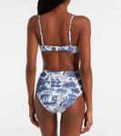 Бюстгальтер бикини Jo Staud, Blue Toile - фото 3