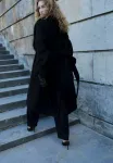 Классическое пальто для взрослых Mango, Black - фото 4