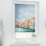 Рулонные шторы Lichtblick Venedig I, 90x150x6 см, синий - фото 2