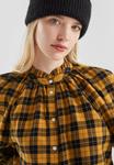 Блуза QS Button-down blouse, Senf/Yellow - фото 4