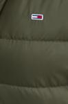 Пуховик Tommy Jeans, зеленый - фото 5