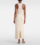 Риб топ из хлопковой смеси Vince, Oat Shell - фото 3