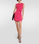 Мини-платье из крепа REDVALENTINO, розовый - фото 2