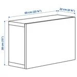 Стеллаж, белый, 60x22x38 см, SUTTERVIKEN BESTÅ IKEA - фото 3