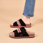 Шлепанцы женские Joy&Mario, черный - фото 13