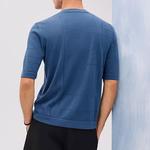 HERMES Футболка мужская темно-синяя - фото 4