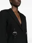 Блейзер с пряжкой BLUMARINE, черный - фото 5
