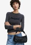 Сумка Desigual SMALL EMBROIDERED STUDDED , Black - фото 2
