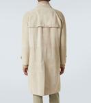 Замшевое пальто Brunello Cucinelli, Canapa+Bordeaux - фото 4