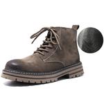 Мужские ботинки Cahhrrn X Martin Boot Men Beige Weishibangwei - фото 4