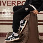 Трикотажные спортивные штаны унисекс Uzis, черный - фото 4