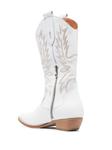 P.A.R.O.S.H. ковбойские сапоги с вышивкой, белый - фото 3