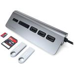 Док-станция Satechi USB Type-C Combo Hub (Space Gray) ST-TCHCRM - фото 4